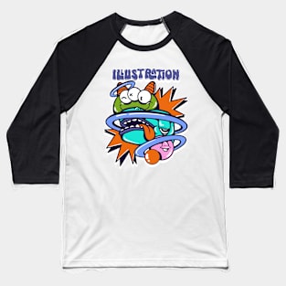 illustration Baseball T-Shirt